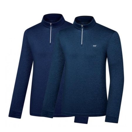 봄멜란지베이직 집업 티셔츠 하이런M