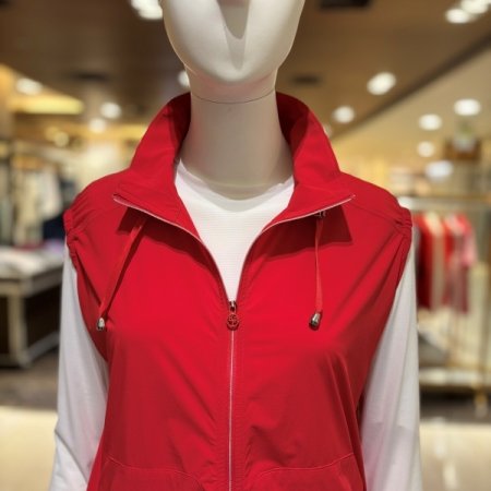 BTR골프 여성 집업베스트 아크리