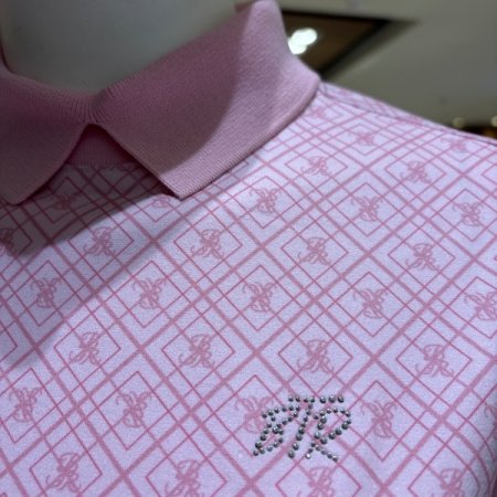 BTR골프 여성 약기모 티셔츠 아일릿