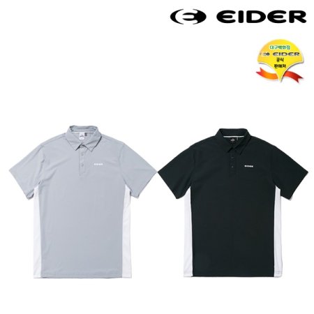 POP 남성 스트라이프 반팔 폴로 티