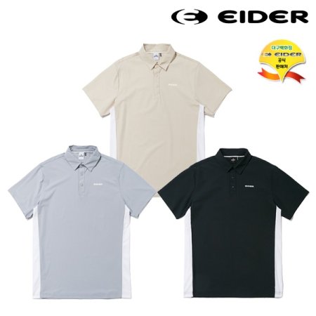 POP 스트라이프 남성 반팔 폴로 티