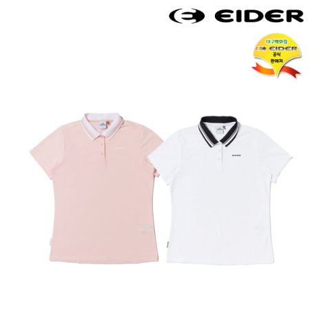 POP PQ 반팔 폴로 여성 티셔츠