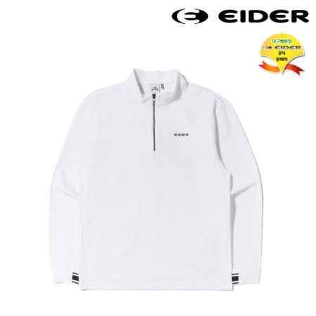 POP 와플 긴팔 남성 짚업 티셔츠