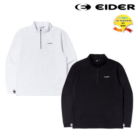 POP 와플 남성 긴팔 짚업 티셔츠