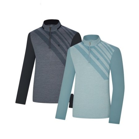 코브 남성 봄 멜란지 카멜라원단 티셔