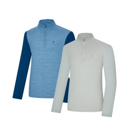 디에프 남성 봄 냉감 집업티셔츠