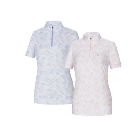 비너 여성 여름 메쉬소재 집업티셔츠