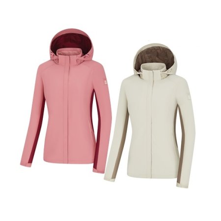 데비스 여성 가을 2레이어 방수자켓