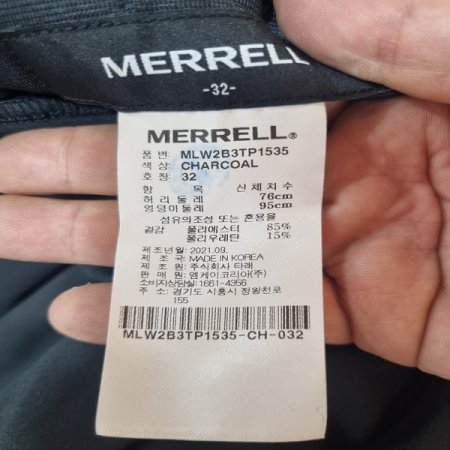 여풀밴드스트레이트 FIT 팬츠