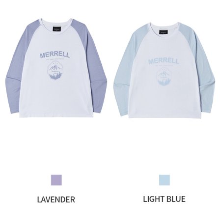 여성 래글런 슬리브 모달 티셔츠