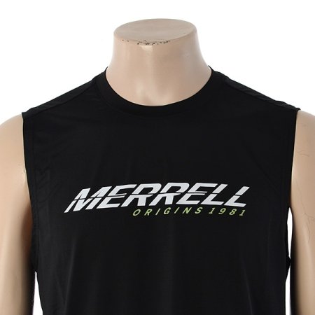 남성 변형로고 기능성 슬리브리스