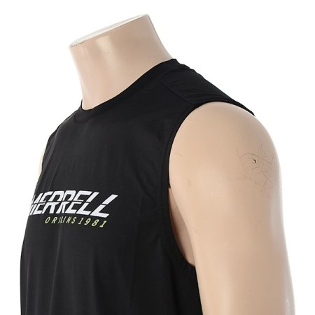 남성 변형로고 기능성 슬리브리스