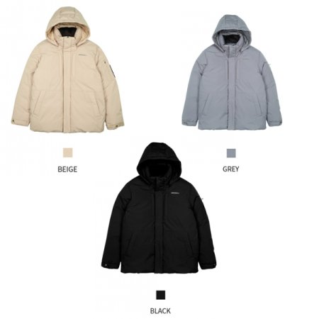 남성 인퀄팅 구스 다운점퍼