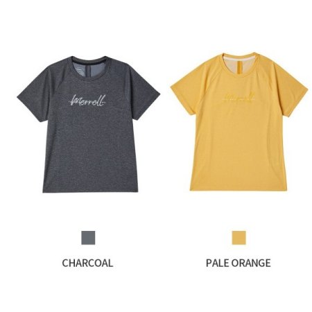 여성 아스킨 메쉬테입 냉감티셔츠