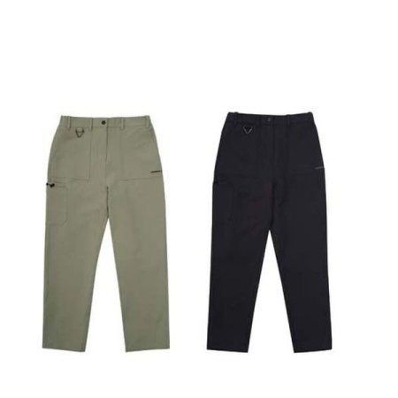 여성 추절 우븐 테이퍼드핏 팬츠