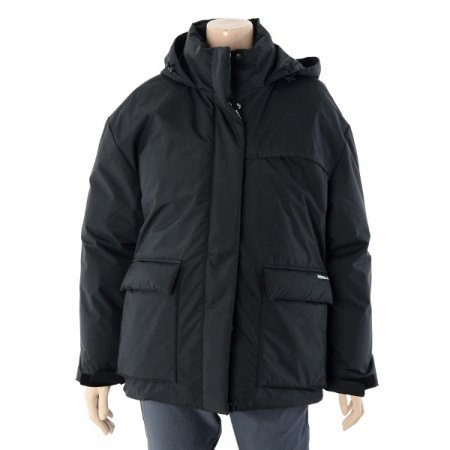 여성 인퀠팅 다운 자켓 블랙