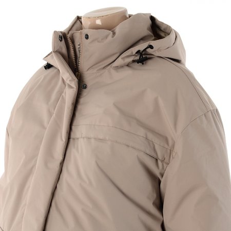 여성 인퀠팅 다운 자켓 베이지