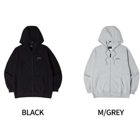 남성 백 그래픽 후드 집업 티셔츠