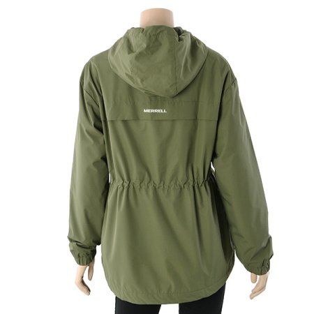 여성 트레일 2L 후드 자켓 카키