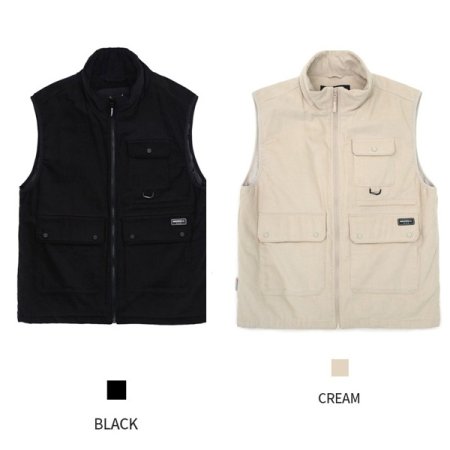 남성 코듀로이 패딩 베스트