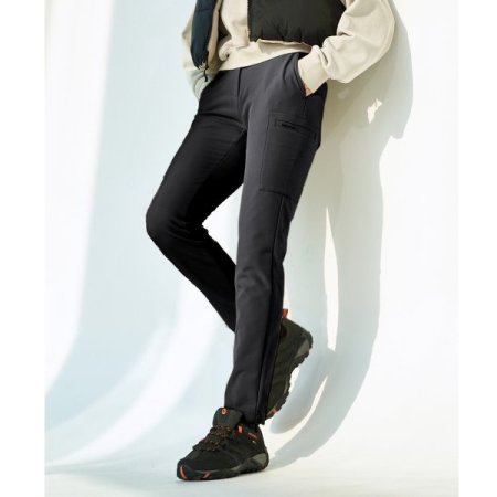 여성 사이드포켓 본딩 팬츠