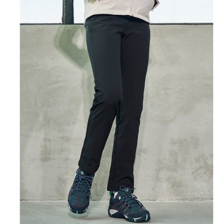 여성 베이직 포켓 밴딩 팬츠