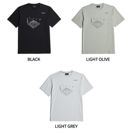 남성 트레일 그래픽 반팔 티셔츠