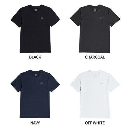 남성 기능성 에센셜 반팔 티셔츠