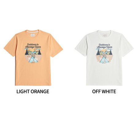 남여공용 40주년 그래픽 반팔 티셔츠