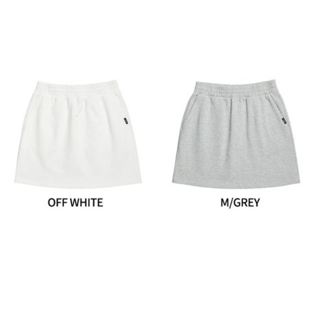 여성 에코 숏기장 스커트