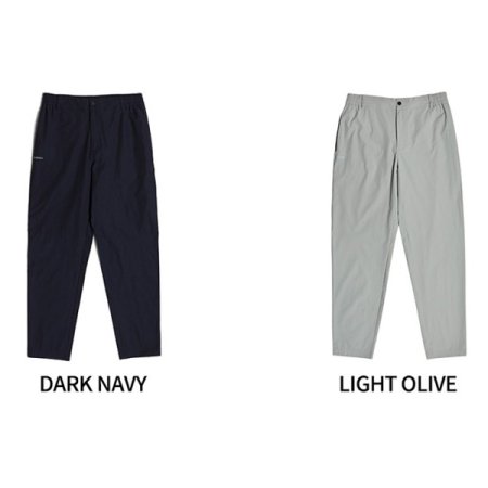 남성 밑단 디테일 팬츠