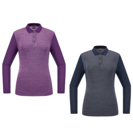 여성 로빈쿨멜란요꼬칼라우먼티셔츠