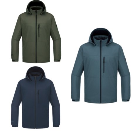 남성 콘트라우드재킷