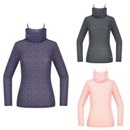 아이스팬지마스크넥우먼티셔츠