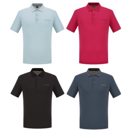 아이스베이직요꼬칼라하프티셔츠