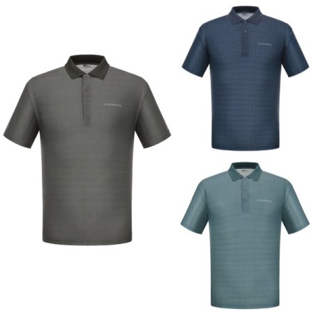 미니체크요꼬칼라하프티셔츠