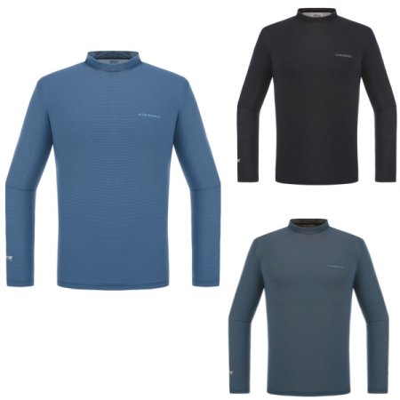 남성 아이스베가모크넥티셔츠