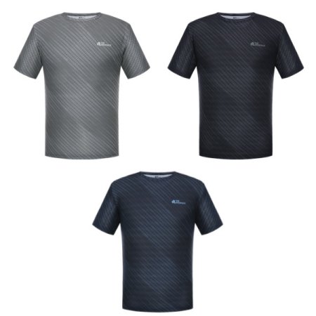 남성 스퀘어도트라운드하프티셔츠