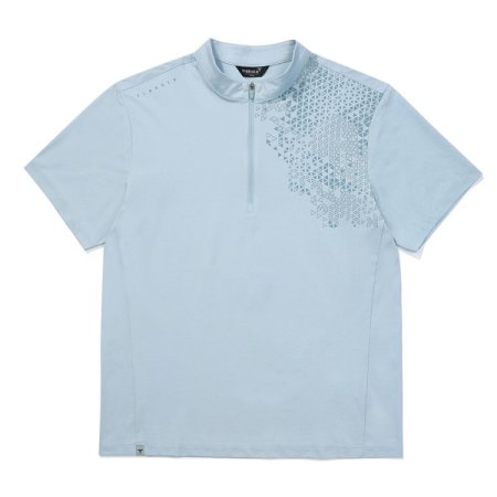 볼텍스 남성 하프집업 티셔츠S블루