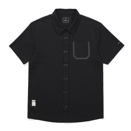 트렉스타 댄 남성 반팔 모던 셔츠블랙