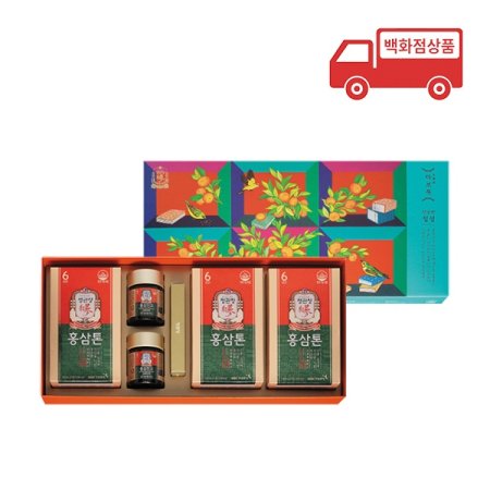다보록 진심편 정성 홍삼톤50MLX7포X3개홍삼진고100GX2병