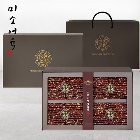 국내산 소고기 견과육포 선물세트