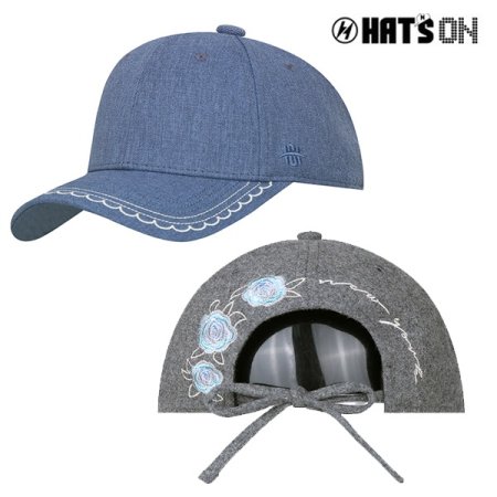 백스트랩플라워볼캡