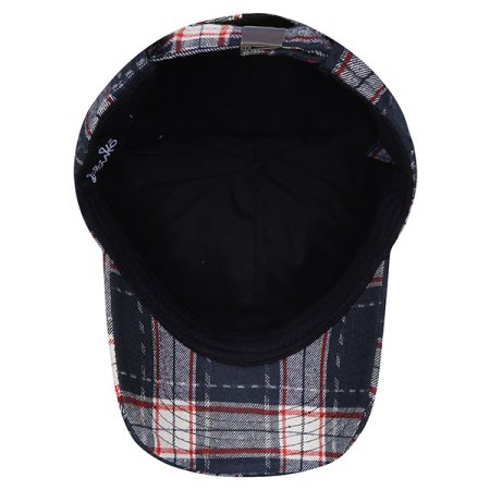 체크볼캡모자302