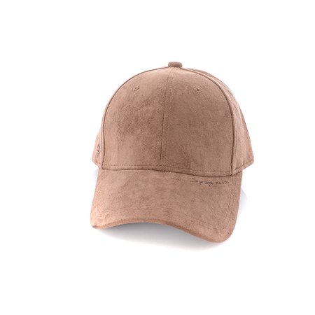 레터링스웨이드볼캡