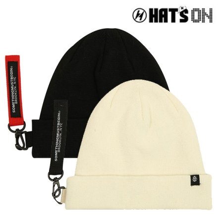 탭장식 면니트비니