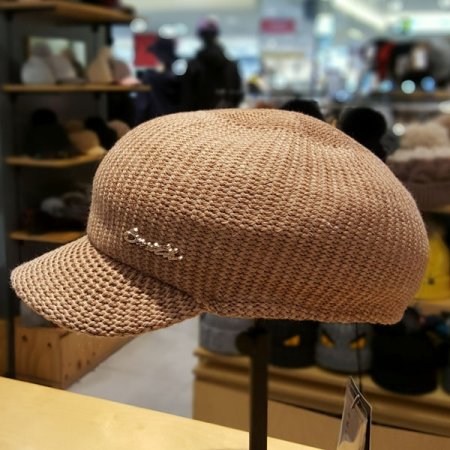 모자여성뉴스보이캡 린넨니트베레모