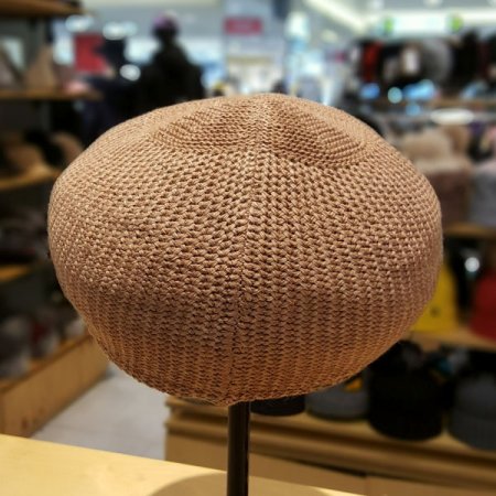 모자여성뉴스보이캡 린넨니트베레모