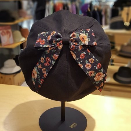 질스튜어트 꽃리본베레모모자 425