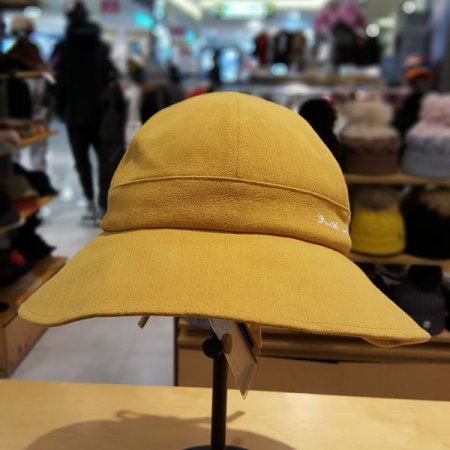 뒤트임끈리본여성벙거지모자